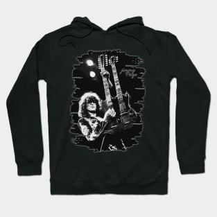 Jimmy page \ Poster Art Hoodie